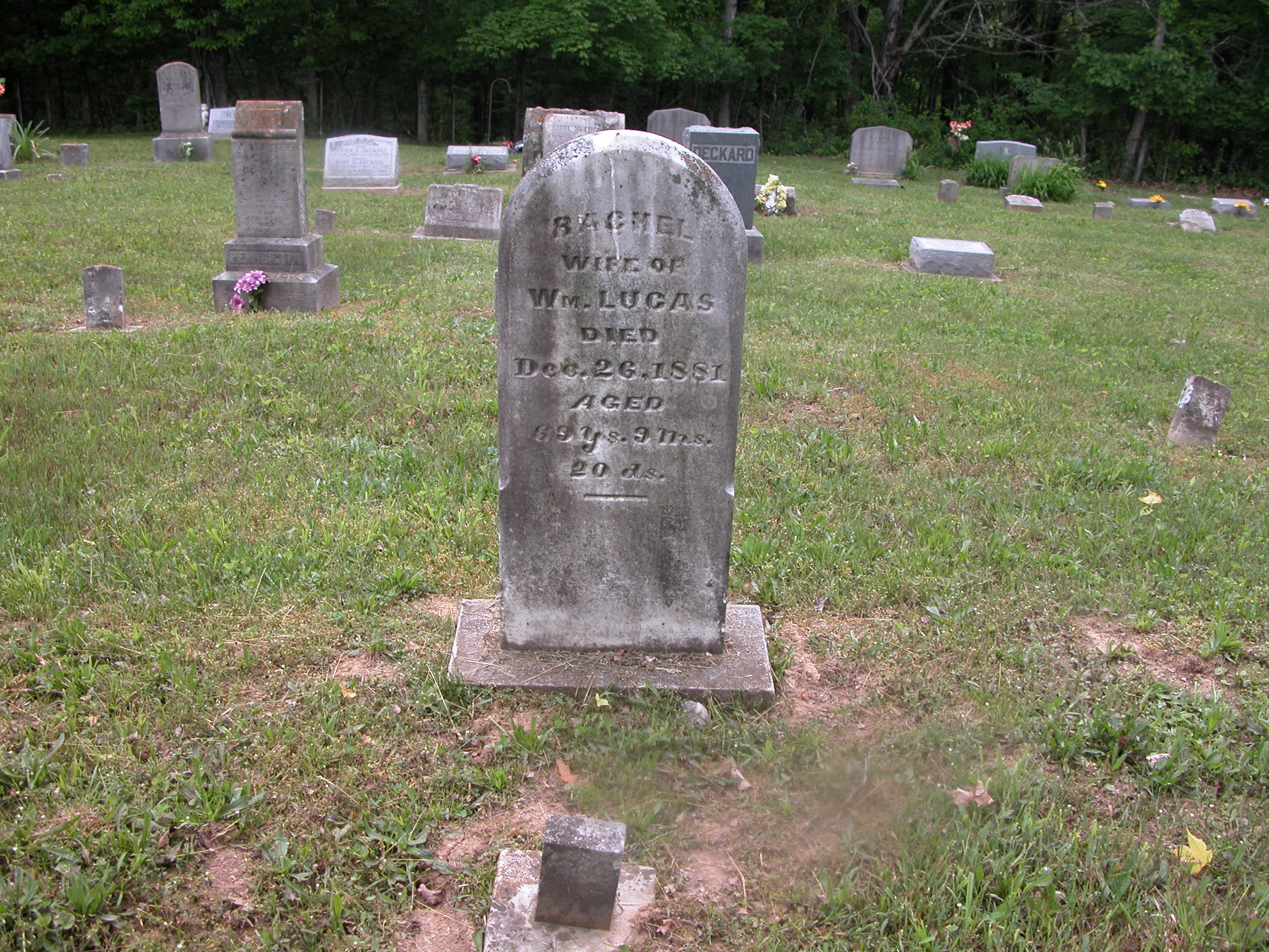 Lucas Cemetery Photos